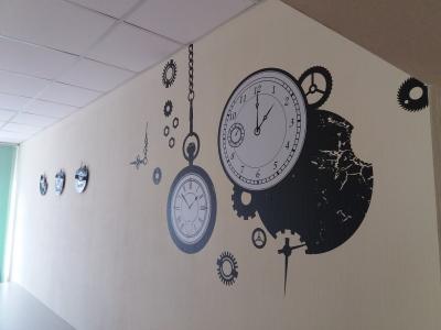 Декоративные наклейки ул. Космическая