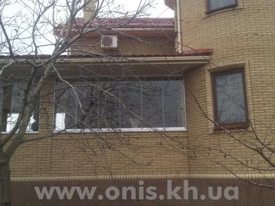 Безрамное остекление ул. Ньютона