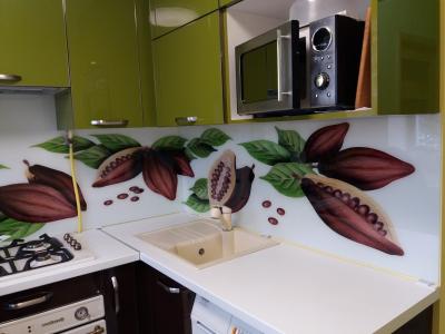 Фартук из стекла ул. Познанская