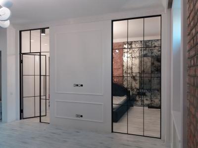 Дверь и перегородка в стиле Loft ул. Чернышевского